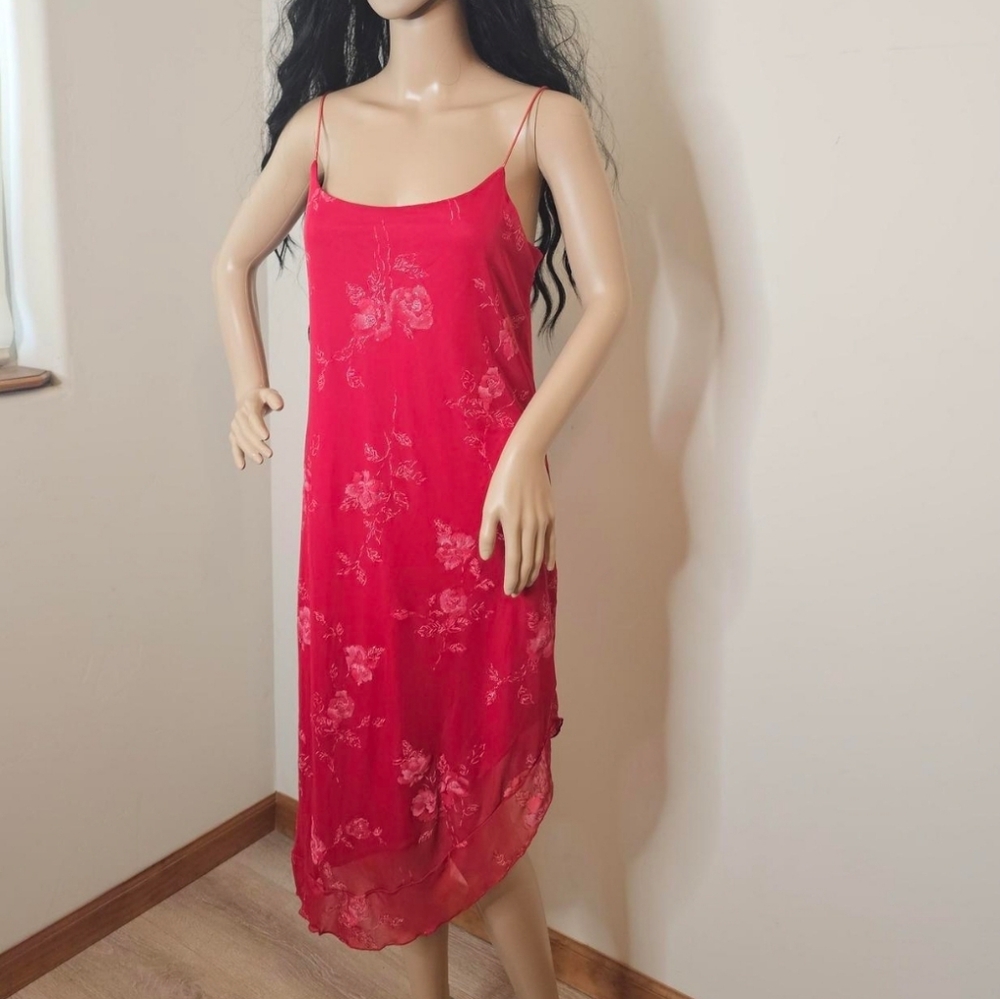 FASHION BUG Made in USA vintage gorgeous Red Dress 💃👗♥️